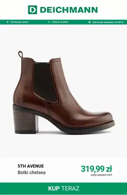 Deichmann - gazetka promocyjna -20% na nieprzecenione buty przy zakupach pow. 249 zł od piątku 25.09 do środy 30.09 - strona 2