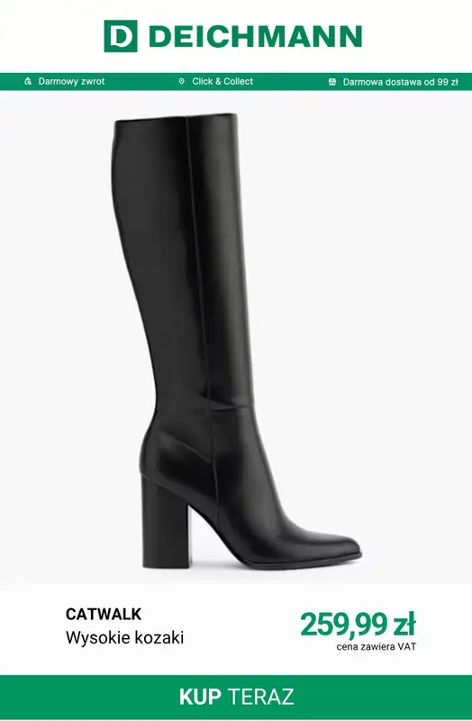 Deichmann - gazetka promocyjna -20% na nieprzecenione buty przy zakupach pow. 249 zł od piątku 25.09 do środy 30.09 - strona 7