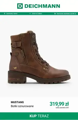 Deichmann - gazetka promocyjna -20% na nieprzecenione buty przy zakupach pow. 249 zł od piątku 25.09 do środy 30.09 - strona 5