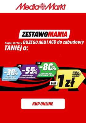 Media Markt - gazetka promocyjna Zestawomania! od piątku 25.09 do niedzieli 04.10
