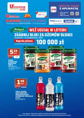Społem Praga - gazetka promocyjna Ulotka od poniedziałku 28.09 do niedzieli 11.10