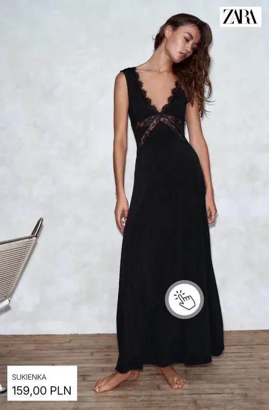 Zara - gazetka promocyjna Sukienki midi i maxi od soboty 26.09  - strona 10