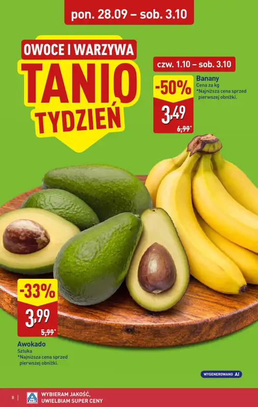 Aldi - gazetka promocyjna Pełny katalog! od poniedziałku 28.09 do soboty 03.10 - strona 8