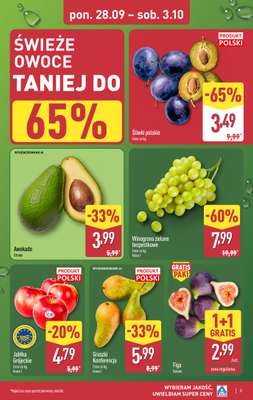 Aldi - gazetka promocyjna Pełny katalog! od poniedziałku 28.09 do soboty 03.10 - strona 3
