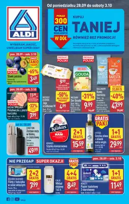 Aldi - gazetka promocyjna Pełny katalog! od poniedziałku 28.09 do soboty 03.10