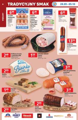 Leclerc - gazetka promocyjna Oferta E.Leclerc od poniedziałku 28.09 do poniedziałku 05.10 - strona 6