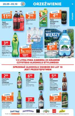 Leclerc - gazetka promocyjna Oferta E.Leclerc od poniedziałku 28.09 do poniedziałku 05.10 - strona 11