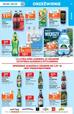 Leclerc - gazetka promocyjna Oferta E.Leclerc od poniedziałku 28.09 do poniedziałku 05.10 - strona 11