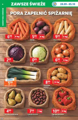 Leclerc - gazetka promocyjna Oferta E.Leclerc od poniedziałku 28.09 do poniedziałku 05.10 - strona 4