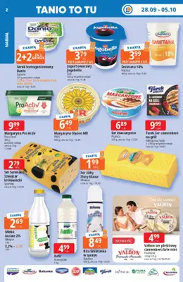 Leclerc - gazetka promocyjna Oferta E.Leclerc od poniedziałku 28.09 do poniedziałku 05.10 - strona 2