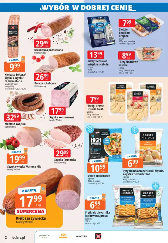 Leclerc - gazetka promocyjna Tanio to tu! od wtorku 29.09 do soboty 03.10 - strona 2