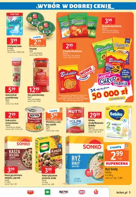 Leclerc - gazetka promocyjna Tanio to tu! od wtorku 29.09 do soboty 03.10 - strona 5