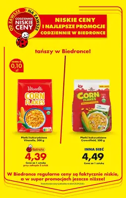 Biedronka - gazetka promocyjna Niskie ceny i najlepsze promocje od piątku 25.09 do piątku 25.09 - strona 2
