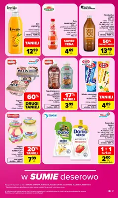 Carrefour - gazetka promocyjna Gazetka Carrefour od poniedziałku od poniedziałku 28.09 do soboty 03.10 - strona 21