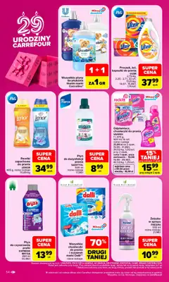 Carrefour - gazetka promocyjna Gazetka Carrefour od poniedziałku od poniedziałku 28.09 do soboty 03.10 - strona 54