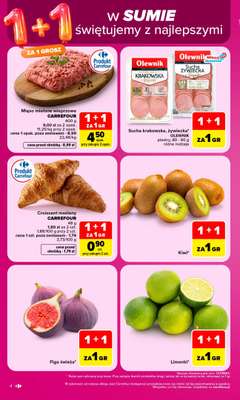 Carrefour - gazetka promocyjna Gazetka Carrefour od poniedziałku od poniedziałku 28.09 do soboty 03.10 - strona 4