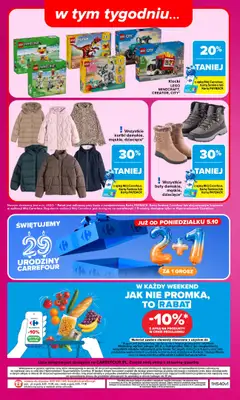 Carrefour - gazetka promocyjna Gazetka Carrefour od poniedziałku od poniedziałku 28.09 do soboty 03.10 - strona 56