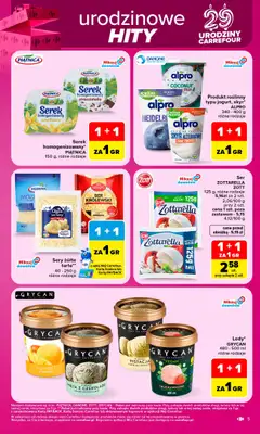 Carrefour - gazetka promocyjna Gazetka Carrefour od poniedziałku od poniedziałku 28.09 do soboty 03.10 - strona 5