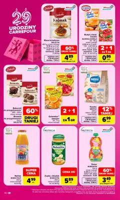 Carrefour - gazetka promocyjna Gazetka Carrefour od poniedziałku od poniedziałku 28.09 do soboty 03.10 - strona 40