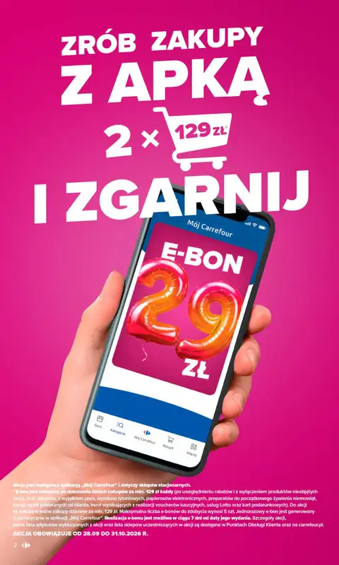 Carrefour - gazetka promocyjna Gazetka Carrefour od poniedziałku   - strona 2