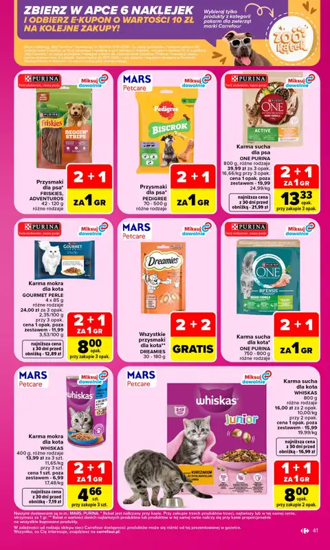 Carrefour - gazetka promocyjna Gazetka Carrefour od poniedziałku od poniedziałku 28.09 do soboty 03.10 - strona 41