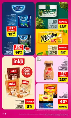 Carrefour - gazetka promocyjna Gazetka Carrefour od poniedziałku od poniedziałku 28.09 do soboty 03.10 - strona 28