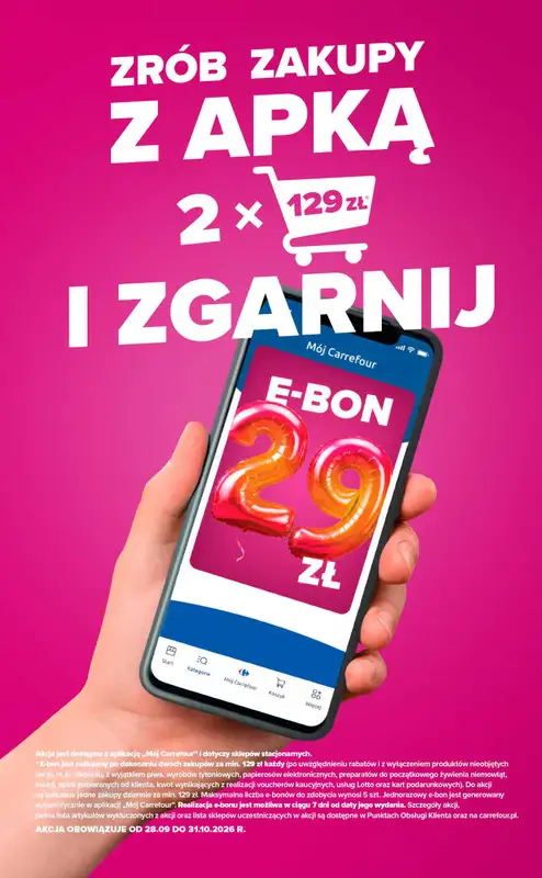 Carrefour - gazetka promocyjna Gazetka Codziennie extra okazje od poniedziałku 28.09 do soboty 03.10 - strona 7