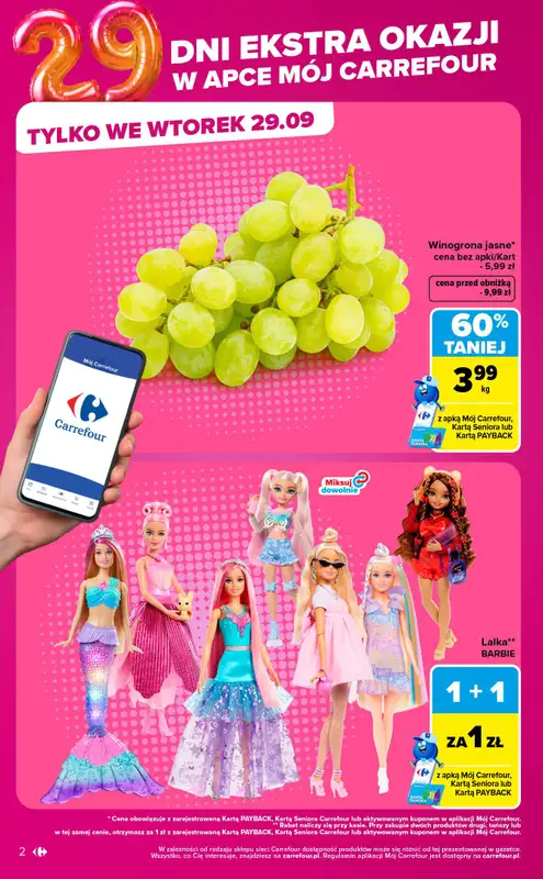 Carrefour - gazetka promocyjna Gazetka Codziennie extra okazje   - strona 2