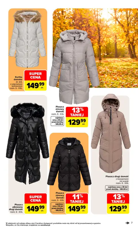 Carrefour - gazetka promocyjna Gazetka Jesienne klimaty od poniedziałku 28.09 do soboty 31.10 - strona 7