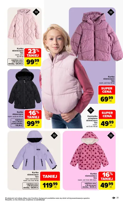 Carrefour - gazetka promocyjna Gazetka Jesienne klimaty od poniedziałku 28.09 do soboty 31.10 - strona 31