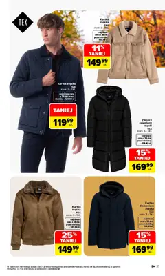 Carrefour - gazetka promocyjna Gazetka Jesienne klimaty od poniedziałku 28.09 do soboty 31.10 - strona 21