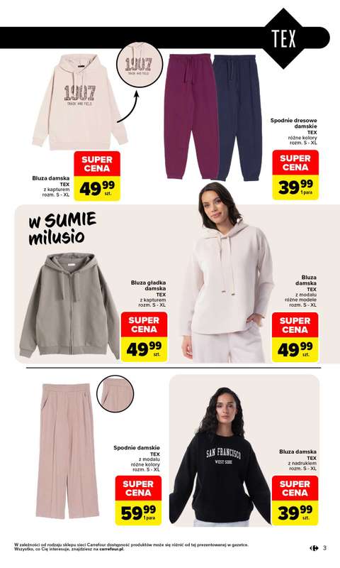 Carrefour - gazetka promocyjna Gazetka Sezon na okazje od poniedziałku 28.09 do soboty 31.10 - strona 3