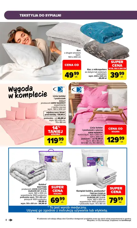 Carrefour - gazetka promocyjna Gazetka Sezon na okazje od poniedziałku 28.09 do soboty 31.10 - strona 8