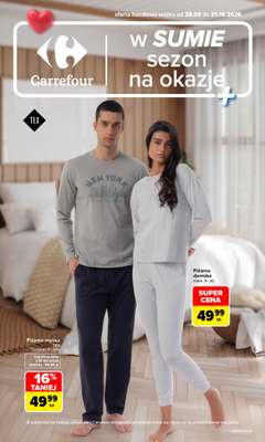 Carrefour - gazetka promocyjna Gazetka Sezon na okazje od poniedziałku 28.09 do soboty 31.10