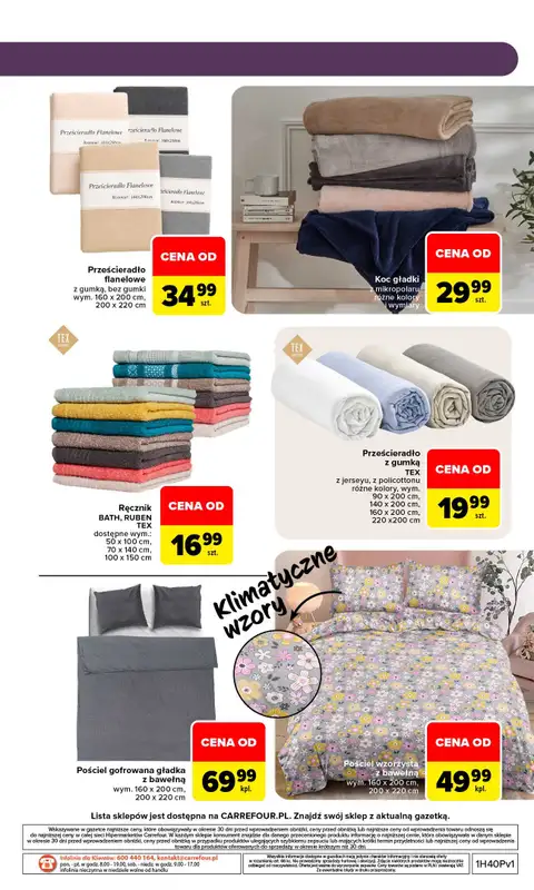 Carrefour - gazetka promocyjna Gazetka Sezon na okazje od poniedziałku 28.09 do soboty 31.10 - strona 9