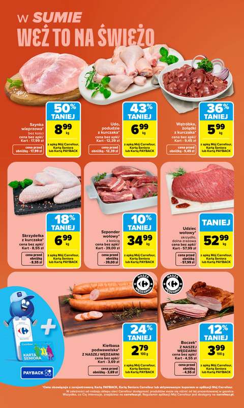 Carrefour - gazetka promocyjna Gazetka Weź to na świeżo od poniedziałku 28.09 do soboty 03.10 - strona 4