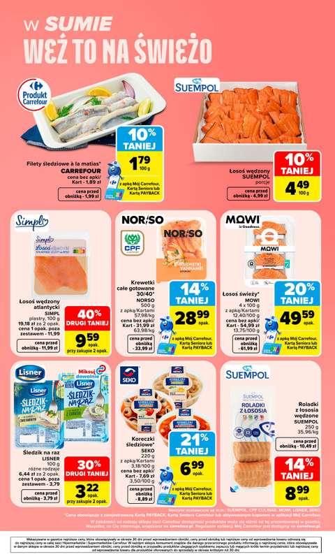 Carrefour - gazetka promocyjna Gazetka Weź to na świeżo od poniedziałku 28.09 do soboty 03.10 - strona 6