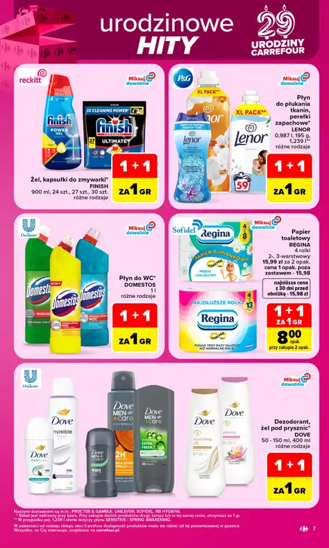 Carrefour Market - gazetka promocyjna Gazetka Carrefour Market od poniedziałku od poniedziałku 28.09 do soboty 03.10 - strona 7