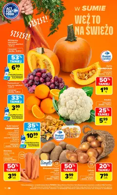 Carrefour Market - gazetka promocyjna Gazetka Carrefour Market od poniedziałku od poniedziałku 28.09 do soboty 03.10 - strona 14
