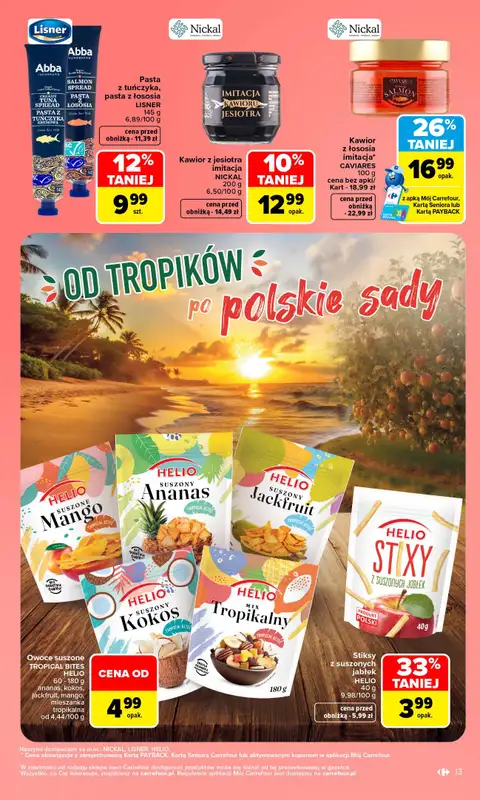 Carrefour Market - gazetka promocyjna Gazetka Carrefour Market od poniedziałku od poniedziałku 28.09 do soboty 03.10 - strona 13