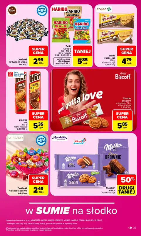 Carrefour Market - gazetka promocyjna Gazetka Carrefour Market od poniedziałku od poniedziałku 28.09 do soboty 03.10 - strona 29