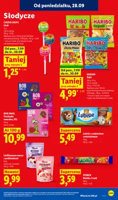Lidl - gazetka promocyjna Oferta od poniedziałku od poniedziałku 28.09 do środy 30.09 - strona 73