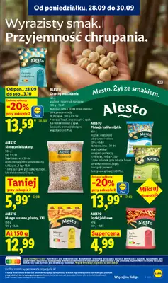 Lidl - gazetka promocyjna Oferta od poniedziałku od poniedziałku 28.09 do środy 30.09 - strona 77