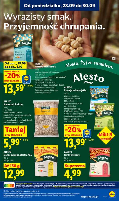 Lidl - gazetka promocyjna Oferta od poniedziałku od poniedziałku 28.09 do środy 30.09 - strona 77