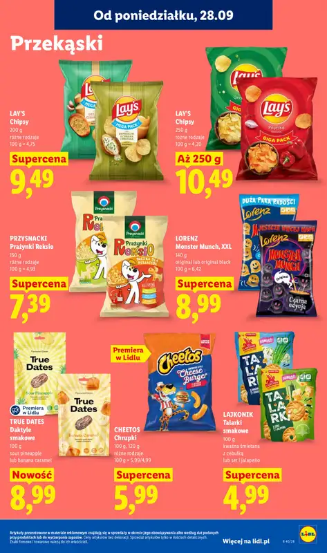 Lidl - gazetka promocyjna Oferta od poniedziałku od poniedziałku 28.09 do środy 30.09 - strona 83
