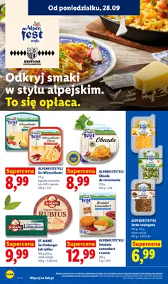 Lidl - gazetka promocyjna Oferta od poniedziałku od poniedziałku 28.09 do środy 30.09 - strona 64