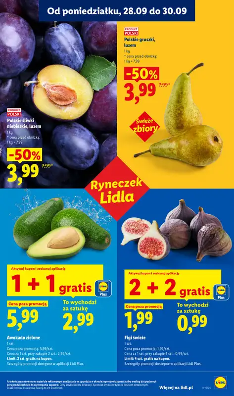 Lidl - gazetka promocyjna Oferta od poniedziałku od poniedziałku 28.09 do środy 30.09 - strona 43
