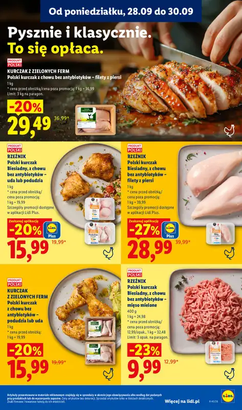 Lidl - gazetka promocyjna Oferta od poniedziałku od poniedziałku 28.09 do środy 30.09 - strona 53
