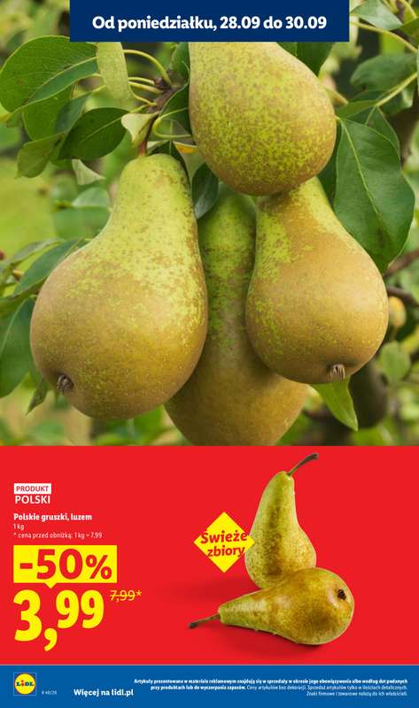 Lidl - gazetka promocyjna Oferta od poniedziałku od poniedziałku 28.09 do środy 30.09 - strona 12