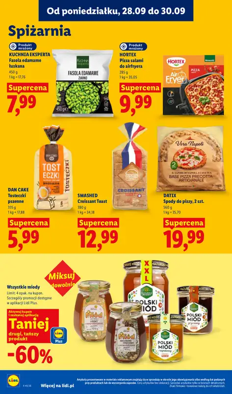Lidl - gazetka promocyjna Oferta od poniedziałku od poniedziałku 28.09 do środy 30.09 - strona 86